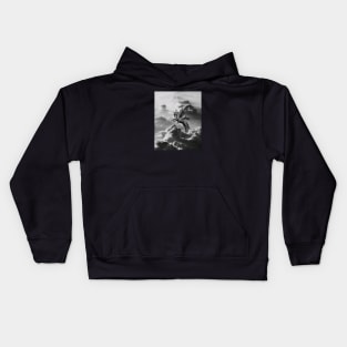 Flying to the sky Kids Hoodie